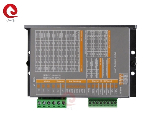 جونکی 24V ~ 80VDC Current2.0A ~ 8.4A Digital Stepping Dive برای 4 ساعت6موتور مرحله ای دو فاز 8 سیم