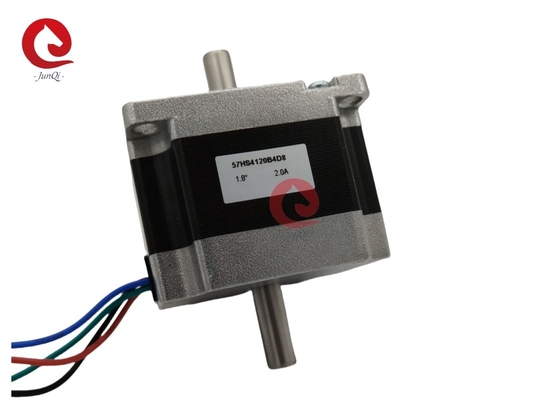 Junqi Nema23 موتور مرحله ای دو شاخه 57HS4120B4/ B4D8 Torque 0.55N.m/0.7N.m