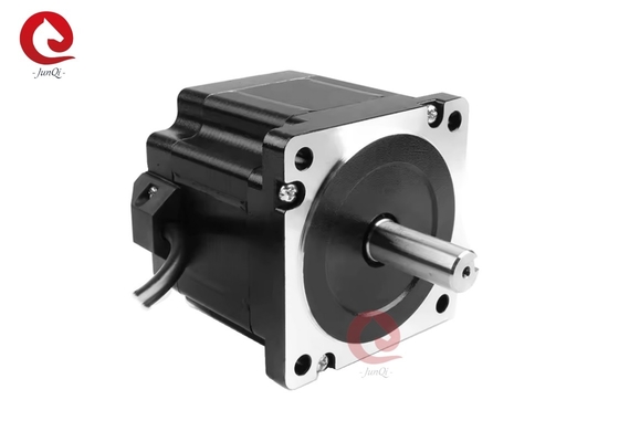 JUNQI Nema34 موتور مرحله ای هیبریدی سه فاز 1.2 درجه 67 میلی متر طول 2.0N.M قطعات ماشین CNC