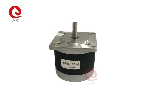 Junqi Nema23 57 * 56mm طول 2.55A 0.84N.m 2 مرحله موتور مرحله ای برای ماشین حکاکی