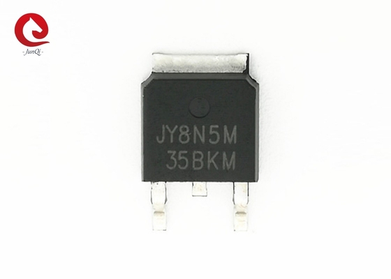 حالت تقویت کانال N قدرت MOSFET JY8N5M TO252 قدرت بالا 500V 4A لوله اثر میدان