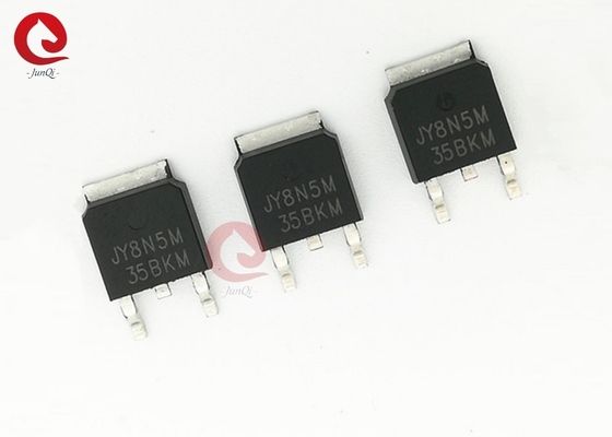 حالت تقویت کانال N قدرت MOSFET JY8N5M TO252 قدرت بالا 500V 4A لوله اثر میدان