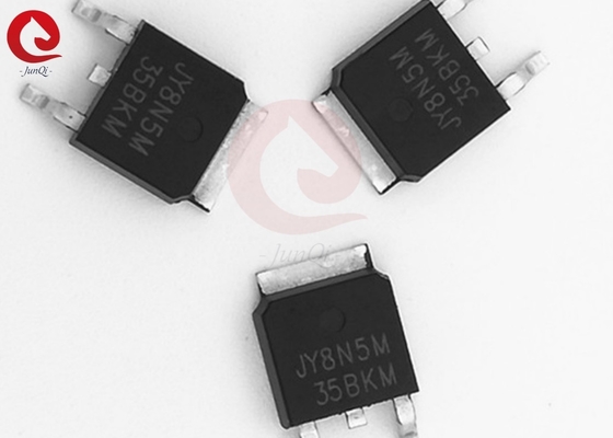 حالت تقویت کانال N قدرت MOSFET JY8N5M TO252 قدرت بالا 500V 4A لوله اثر میدان