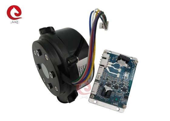 JUNQI 24V 24000rpm 57m3/h جریان هوا فشار بالا بدون برس DC فنر برای پاک کننده هوا