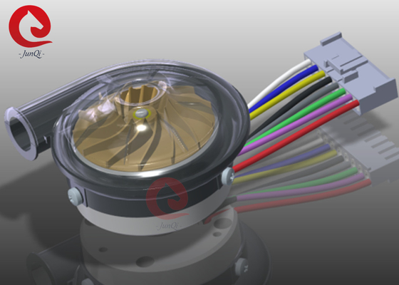 24VDC 37000rpm سرعت بالا 21m3/h جریان هوا بدون برس DC Blower OWB7040AL-24V برای BIPAP