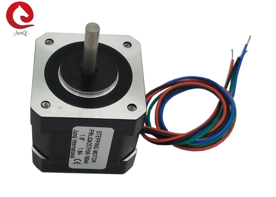 JQ42STH38-1804A 4-Lead Nema17 موتور مرحله ای 38mm طول 1.8A 0.4Nm برای لیزر CNC و چاپگر 3D