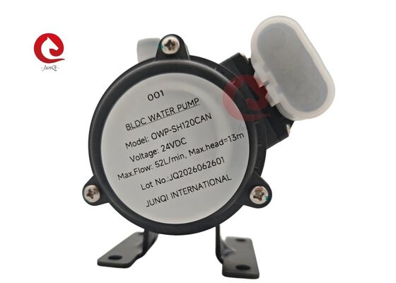 JUNQI DC24V 110W Automotive Electric Water Pump with CAN Communicate  For New Energy Cars 
