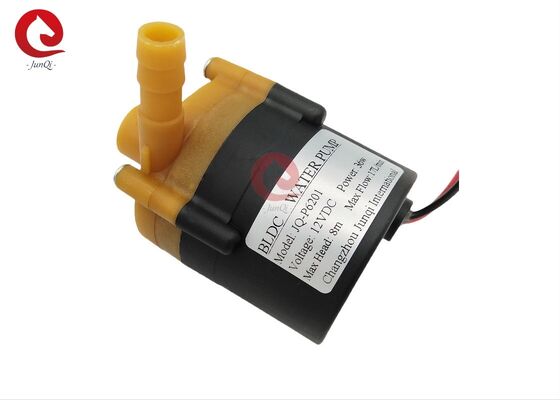 پمپ آب بدون جاروبک DC JQ-P6201-2 پین 24 ولت 55 وات 22 لیتر در دقیقه مورد استفاده برای دستگاه چیلر سیستم خنک کننده
