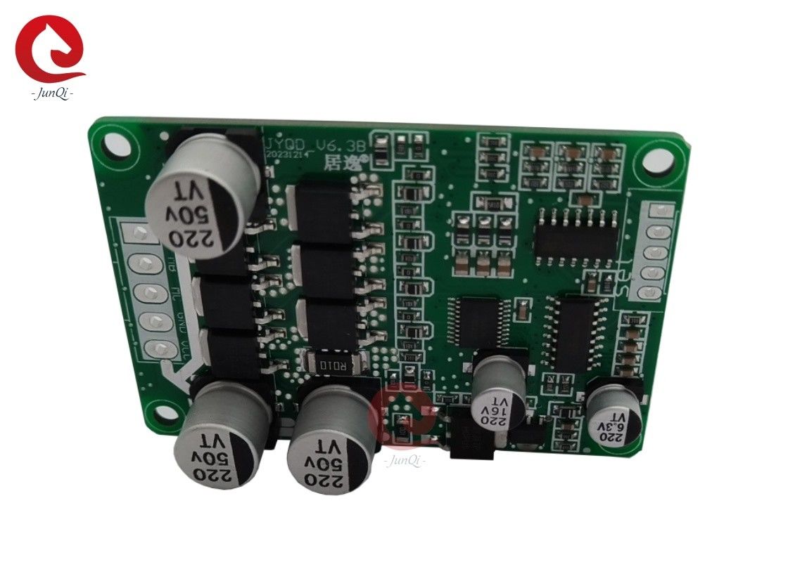 3 پاژ DC 7-48V Brushless موتور راننده هیئت مدیره 10A کنترل کننده سرعت موتور بدون سنسور با کنترل PWM