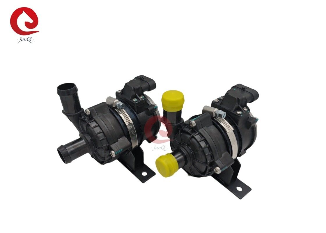 JUNQI 24V بدون برس 80W PWM کنترل تک برقی اتوبوس کامیون پمپ آب الکترونیکی برای اتوبوس انرژی جدید