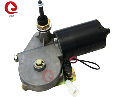 موتور کاهنده دنده 12 ولت / 24 ولت 50 وات DC، قطعات یدکی خودرو مهندسی موتور برف پاک کن DC Windsreen