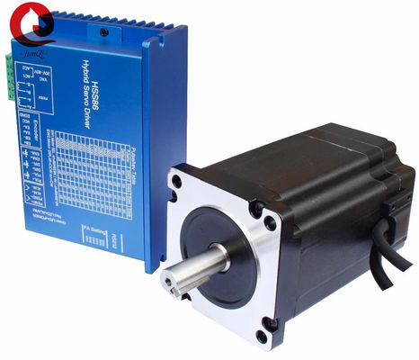 86 میلی متر سروو استپر موتور 1000PPR رمزگذار 86HSE12N-BC38 HSS86 برای دستگاه چرم CNC